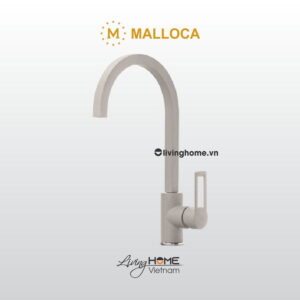 Vòi rửa chén Malloca MF-043 màu đất hiện đại thanh lịch