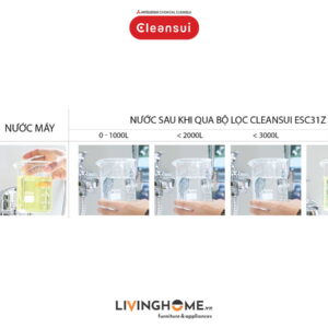 Vòi sen tắm Cleansui ES301 khử clo nhập khẩu Nhật