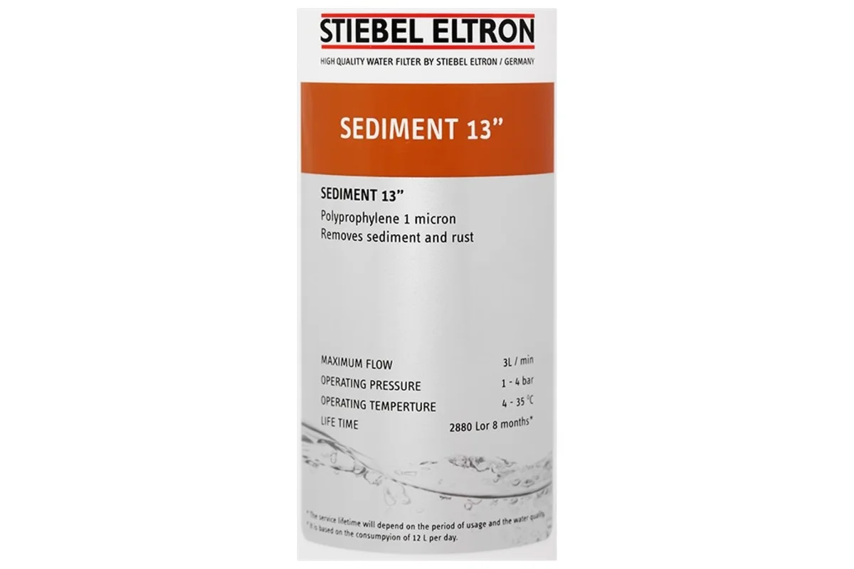 Lõi lọc nước Stiebel Eltron Sediment 13 inch 4 Lõi lọc nước Stiebel Eltron Sediment 13 inch