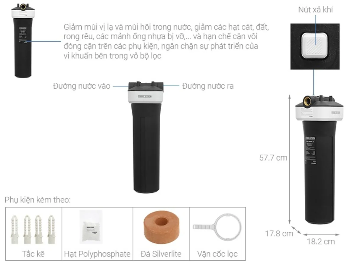 Bộ Lọc Nước Đầu Nguồn Stiebel House PS-2, Thái Lan 8 Máy lọc nước Stiebel House PS-2