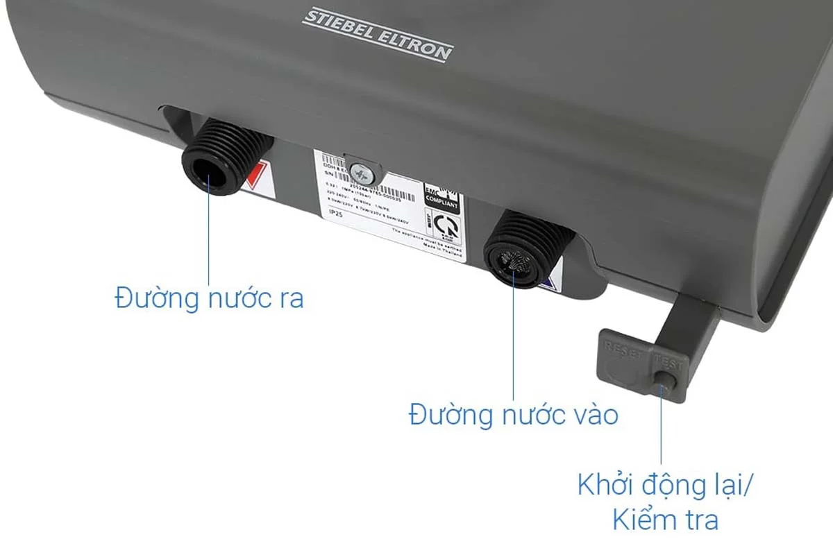 Máy Nước Nóng Đa Điểm Stiebel Eltron DDH 8 EC 8000W - Ảnh 6