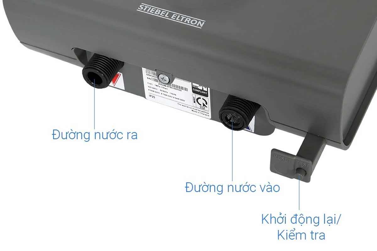 Máy Nước Nóng Đa Điểm Stiebel Eltron DDH 8 EC 8000W