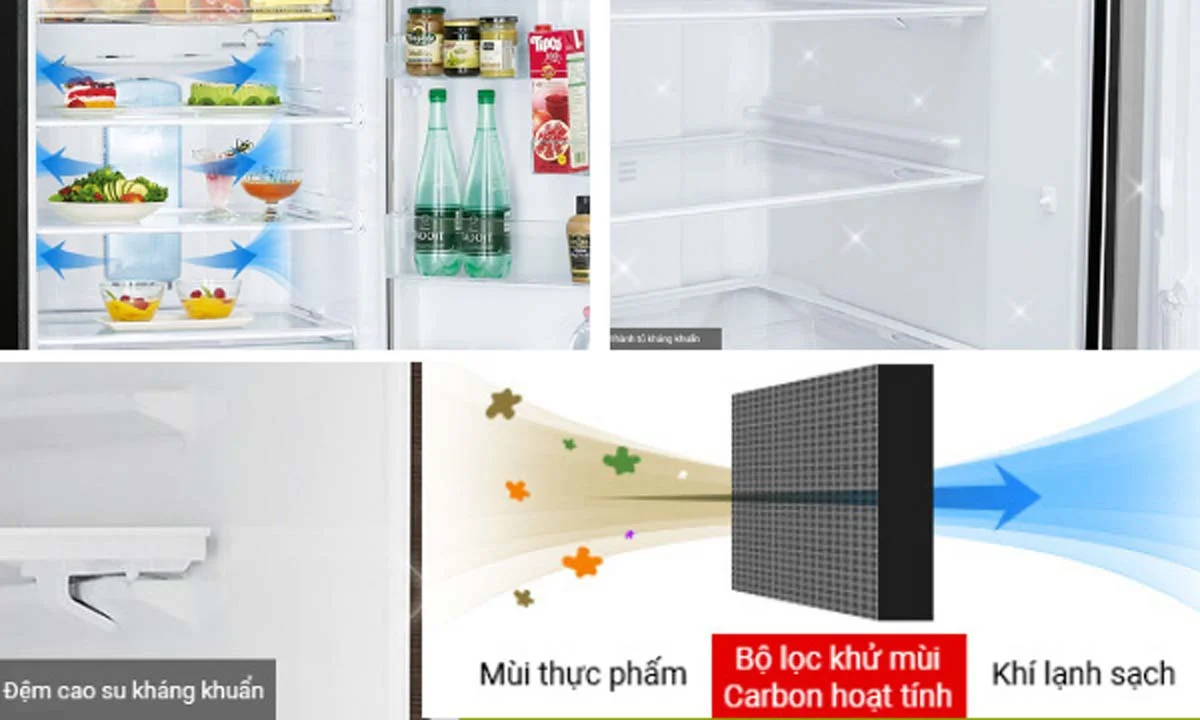 Tủ lạnh Mitsubishi Electric Inverter MR-LA72ER-GBK-V 16 Tủ lạnh Mitsubishi Electric Inverter MR-LA72ER-GBK-V