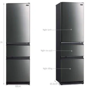 Tủ Lạnh Mitsubishi Electric Inverter 365 Lít MR-CX46ER-BST-V