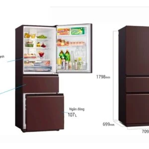 Tủ lạnh Mitsubishi Inverter MR-CGX56EP-GBR-V 15 Tủ lạnh Mitsubishi Inverter MR-CGX56EP-GBR-V
