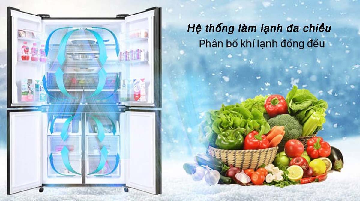 Tủ lạnh Mitsubishi Electric Inverter MR-LA78ER-GBK
