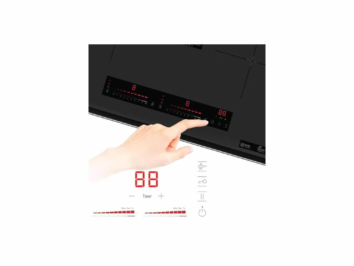 Bếp Từ Đôi Âm Tomate TOM 02i-G5 PRO