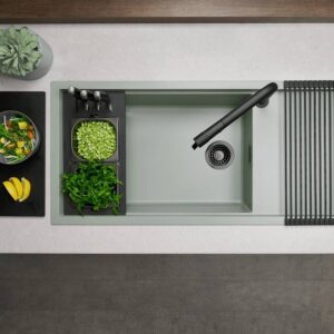 Chậu Rửa Chén Đá Malloca SENSE K82 12 Chậu Rửa Chén Đá Malloca SENSE K82