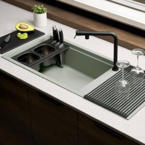 Chậu Rửa Chén Đá Malloca SENSE K82 13 Chậu Rửa Chén Đá Malloca SENSE K82