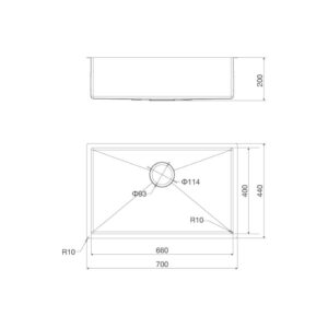 Chậu Rửa Chén Malloca MS 6070