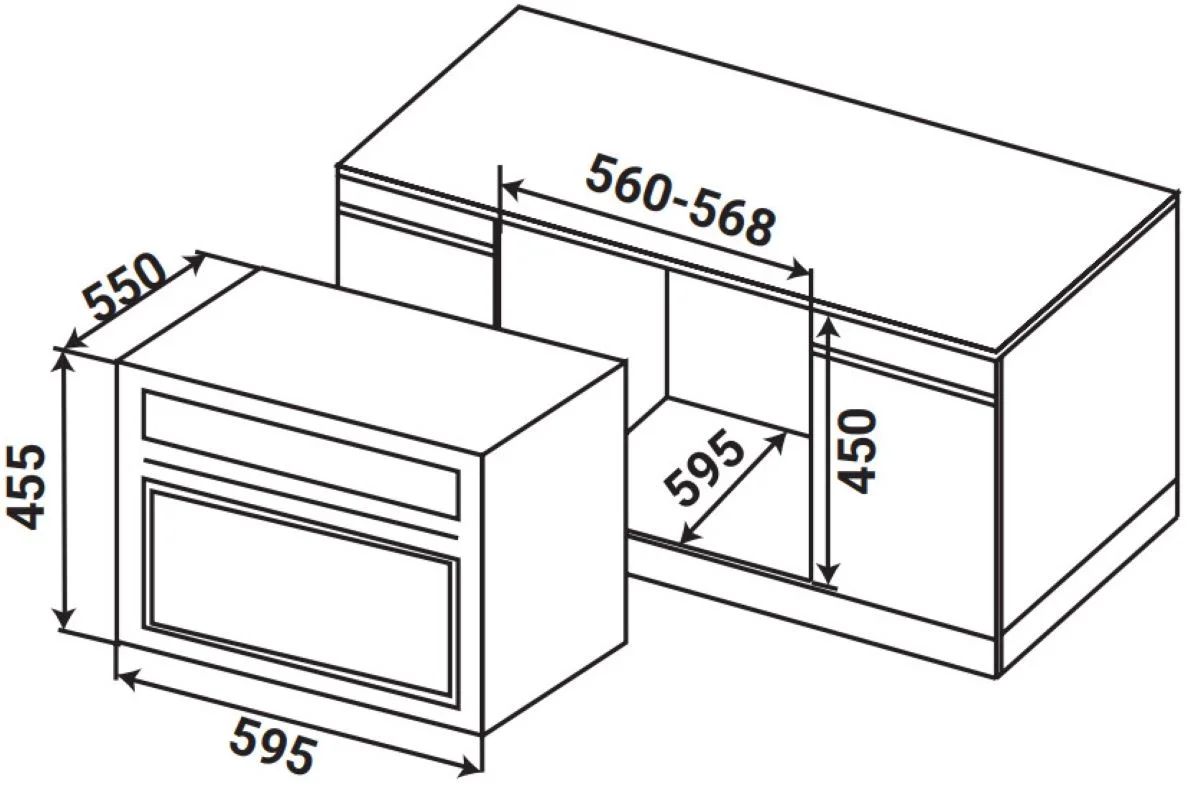 Lò Nướng Kết Hợp Vi Sóng Kaff KF-OMS44L
