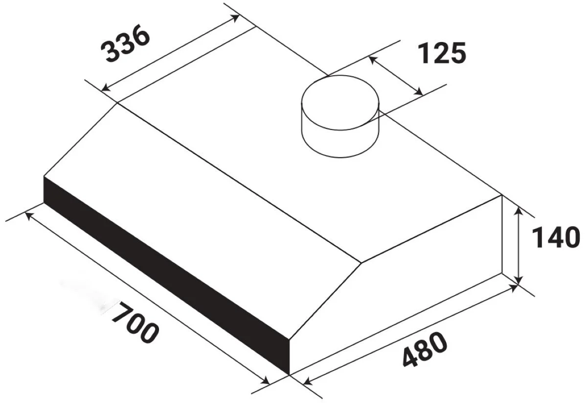 Máy Hút Mùi Kaff KF-738B 7 Máy Hút Mùi Kaff KF-738B