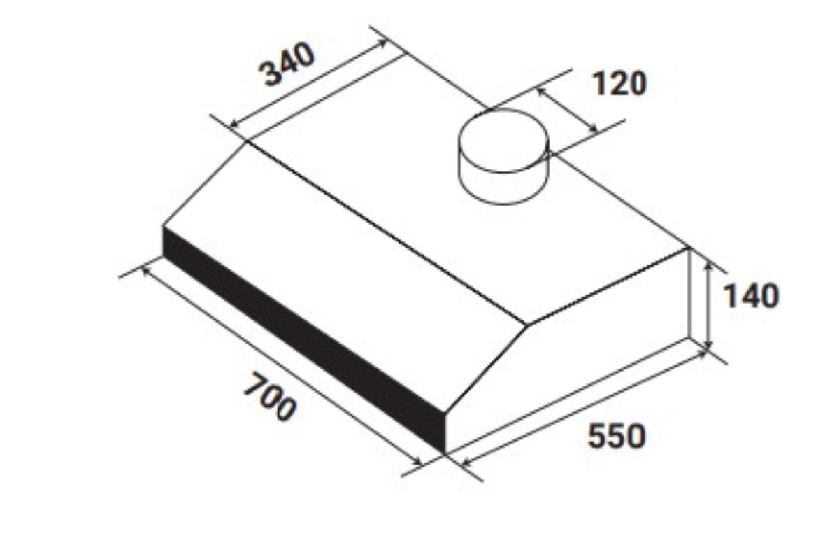 Máy Hút Mùi Kaff KF-701I 7 Máy Hút Mùi Kaff KF-701I