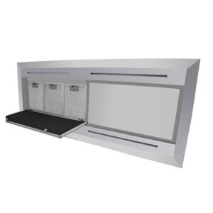 Máy Hút Mùi Kính Toa Kaff KF-IS1500S LUX 7 Máy Hút Mùi Kính Toa Kaff KF-IS1500S LUX