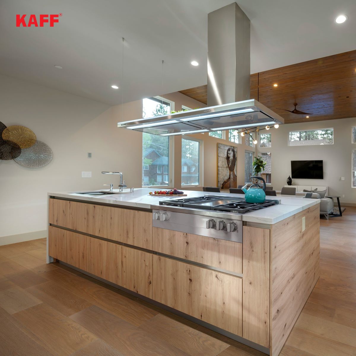 Máy Hút Mùi Kính Toa Kaff KF-IS1500S LUX 10 Máy Hút Mùi Kính Toa Kaff KF-IS1500S LUX