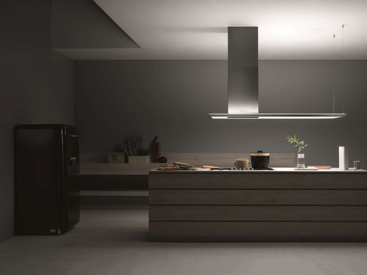 Máy Hút Mùi Kính Toa Kaff KF-IS1500S LUX