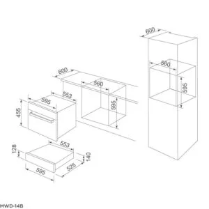 Ngăn Giữ Nóng Malloca MWD-14B
