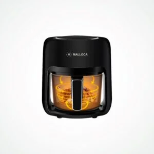 Nồi Chiên Không Dầu Malloca MAF-25B Thủy Tinh