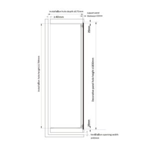 Tủ Bảo Quản Rượu Âm Tủ Malloca MWC-95BI