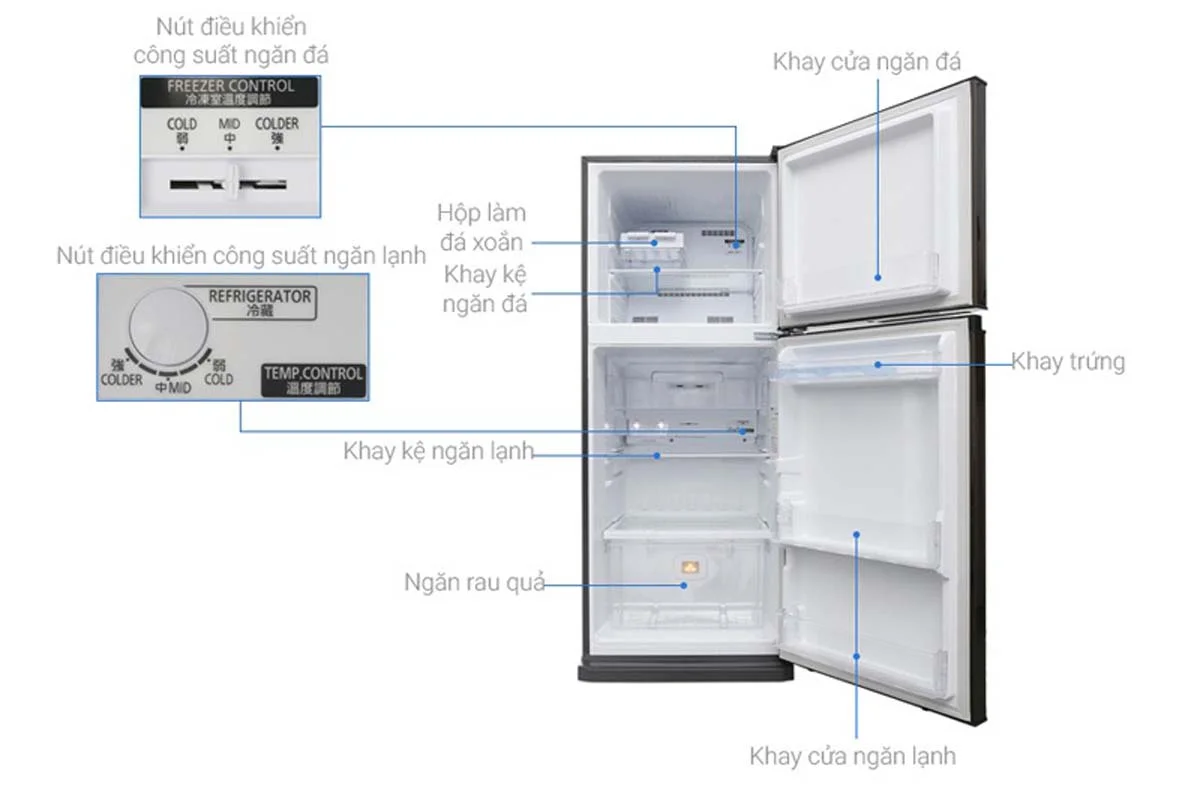 Tủ lạnh Mitsubishi Electric MR-FV24EM-PS-V - Ảnh 3