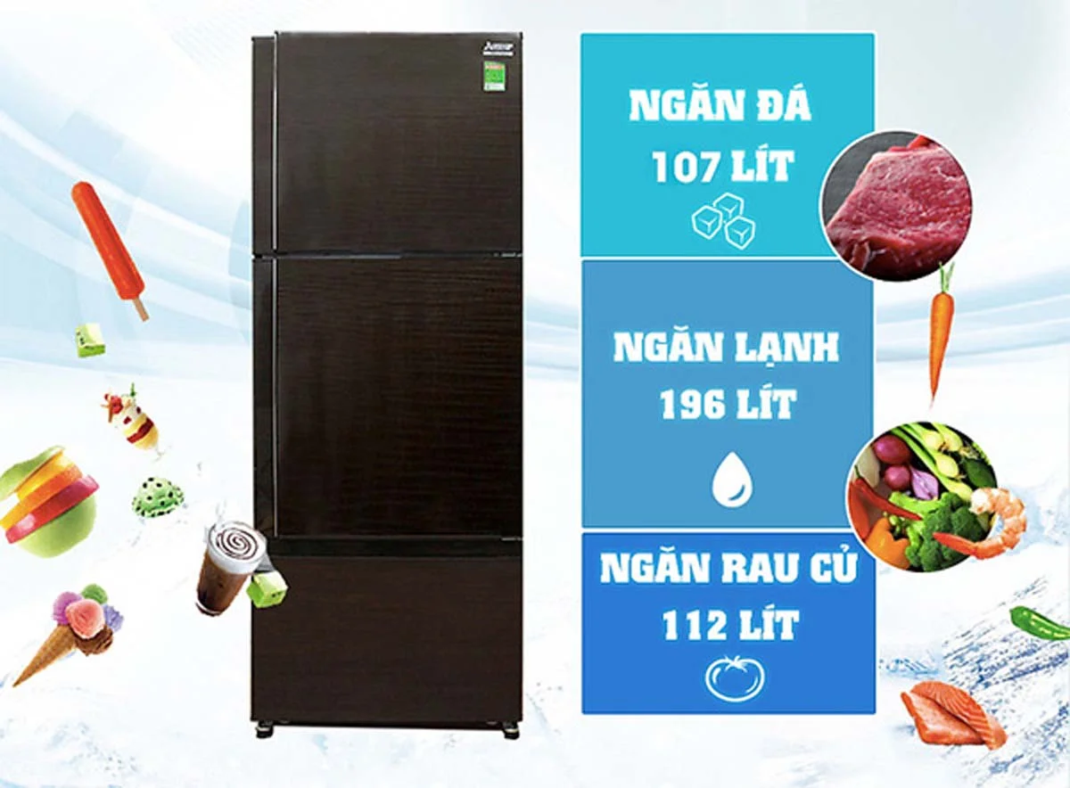 Tủ lạnh Mitsubishi Electric Inverter MR-V50ER-BRW-V 24 Tủ lạnh Mitsubishi Electric Inverter MR-V50ER-BRW-V