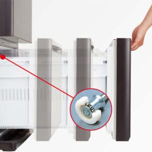 Tủ lạnh Mitsubishi Electric Inverter MR-V50ER-BRW-V 15 Tủ lạnh Mitsubishi Electric Inverter MR-V50ER-BRW-V