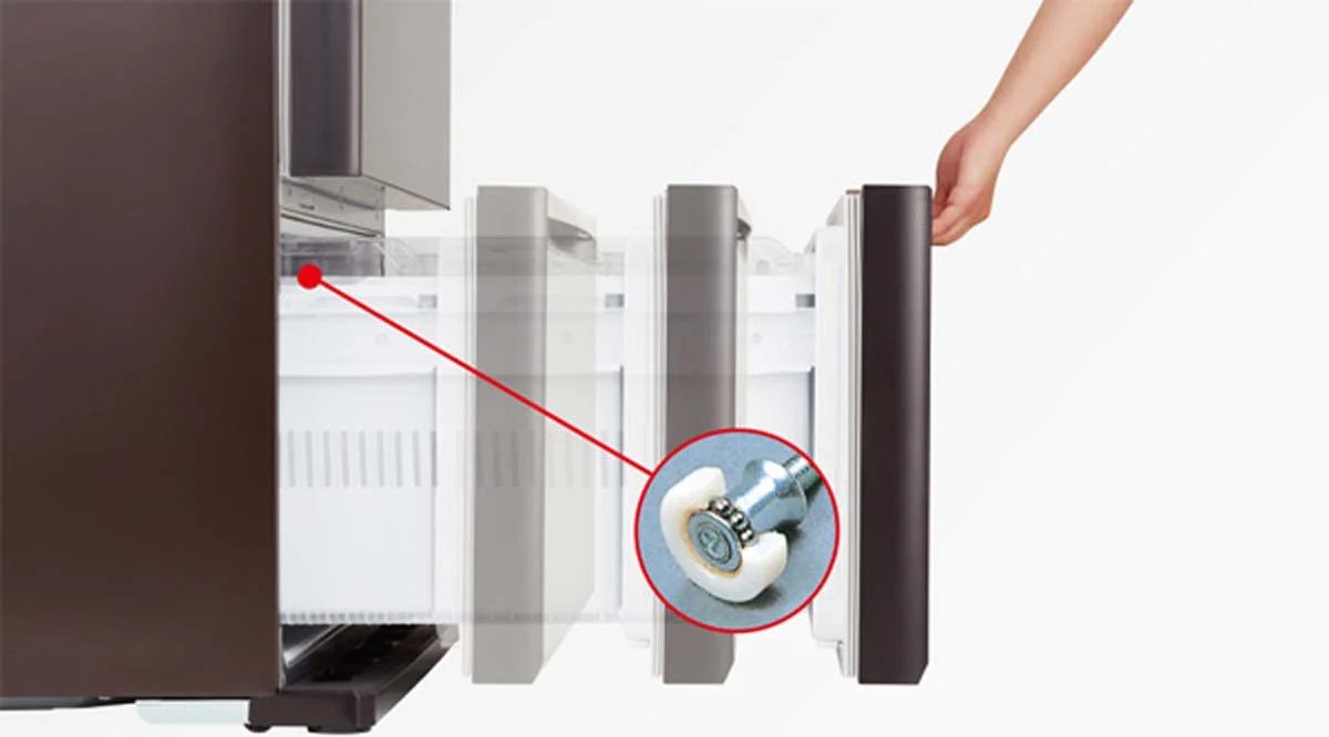 Tủ lạnh Mitsubishi Electric Inverter MR-V50ER-BRW-V 17 Tủ lạnh Mitsubishi Electric Inverter MR-V50ER-BRW-V