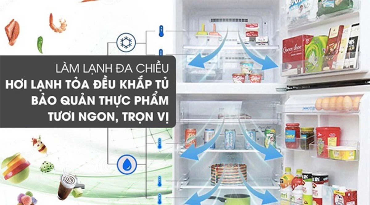 Tủ lạnh Mitsubishi Electric Inverter MR-V50ER-BRW-V 20 Tủ lạnh Mitsubishi Electric Inverter MR-V50ER-BRW-V