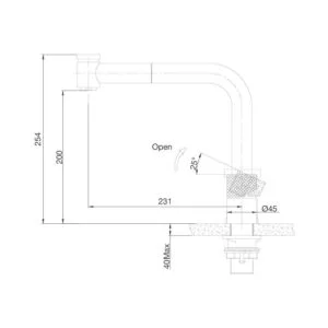 Vòi Rửa Chén Malloca Luxsteel K068-PO