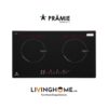 Bếp từ Pramie PRTH 2201 đôi thiết kế màu đen, sang trọng 1 Bếp từ Pramie PRTH 2201 đôi thiết kế màu đen, sang trọng