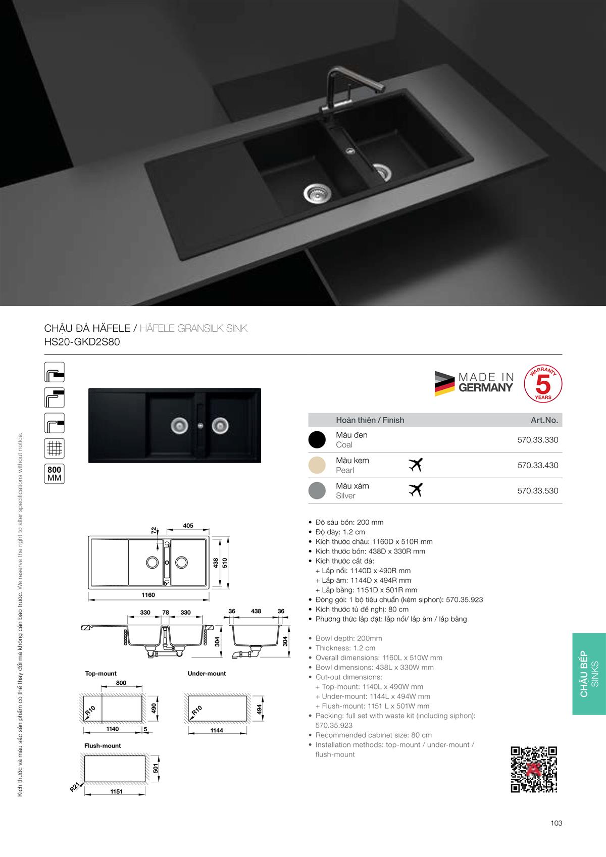 Catalogue Hafele Home Appliances 127 Catalogue Hafele Home Appliances