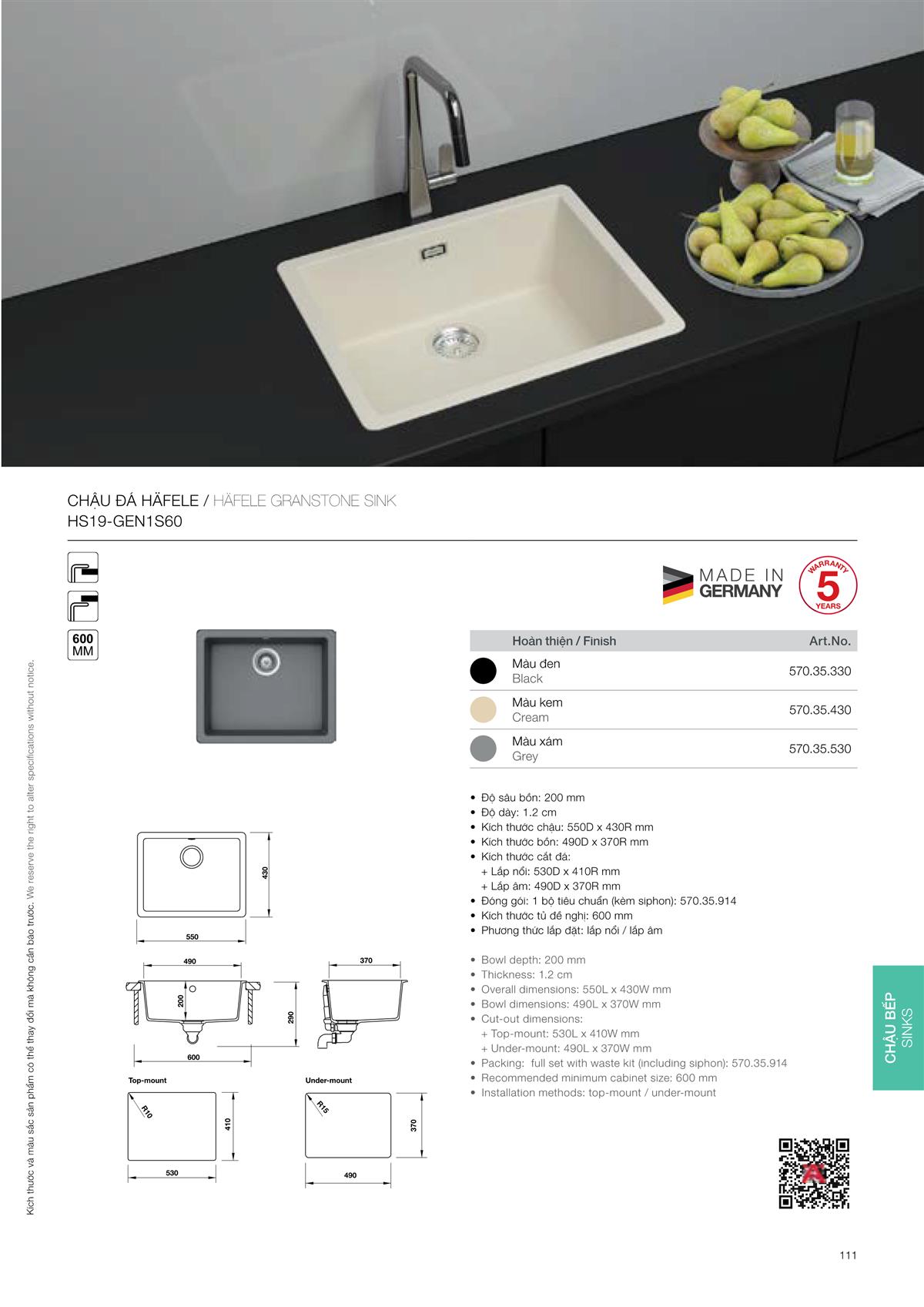 Catalogue Hafele Home Appliances 135 Catalogue Hafele Home Appliances