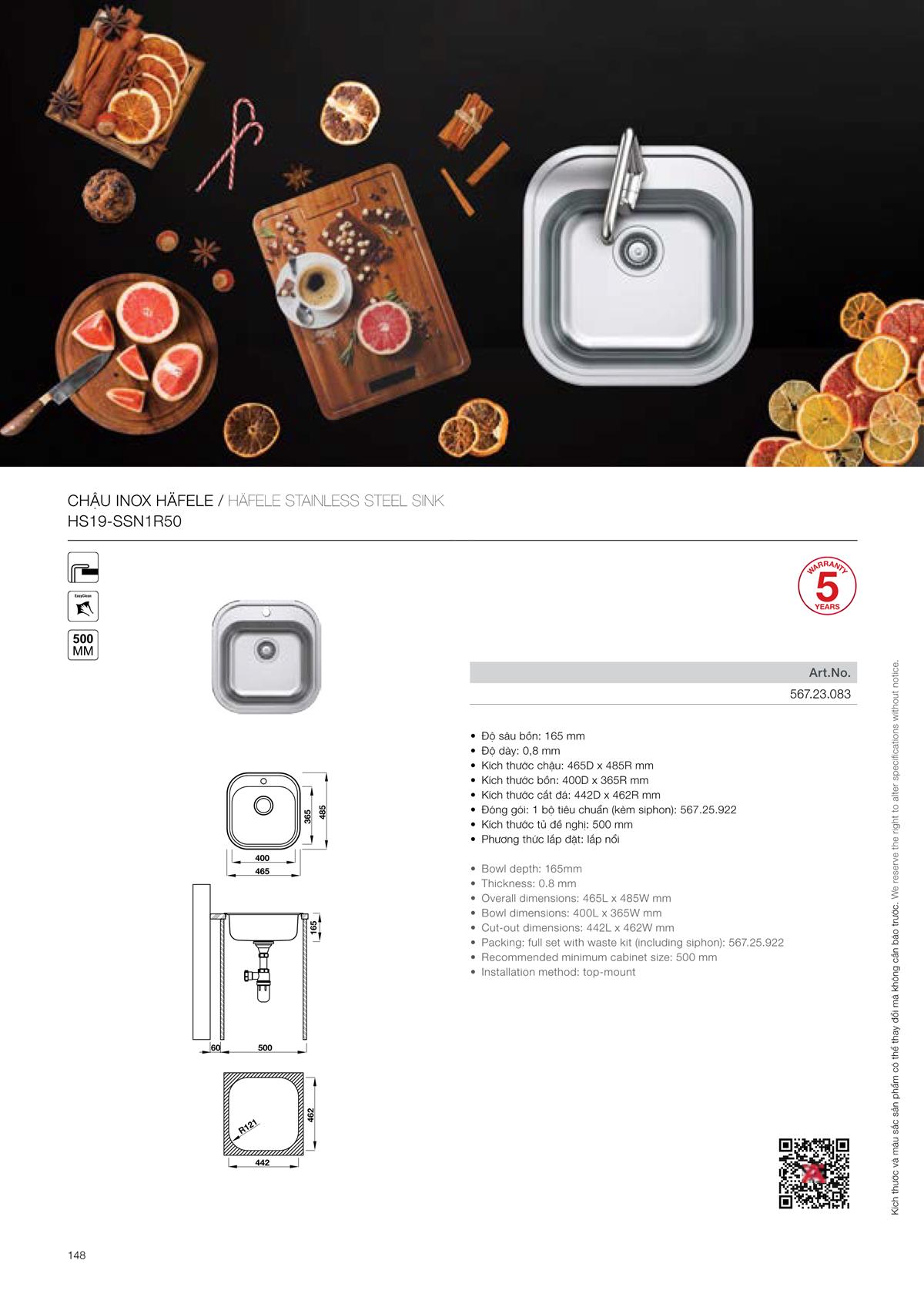 Catalogue Hafele Home Appliances 172 Catalogue Hafele Home Appliances