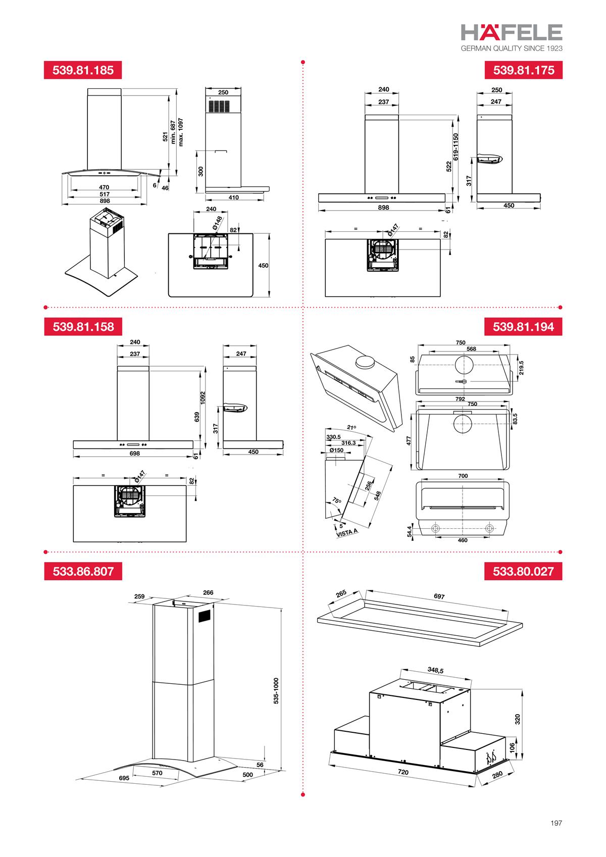 Catalogue Hafele Home Appliances 221 Catalogue Hafele Home Appliances
