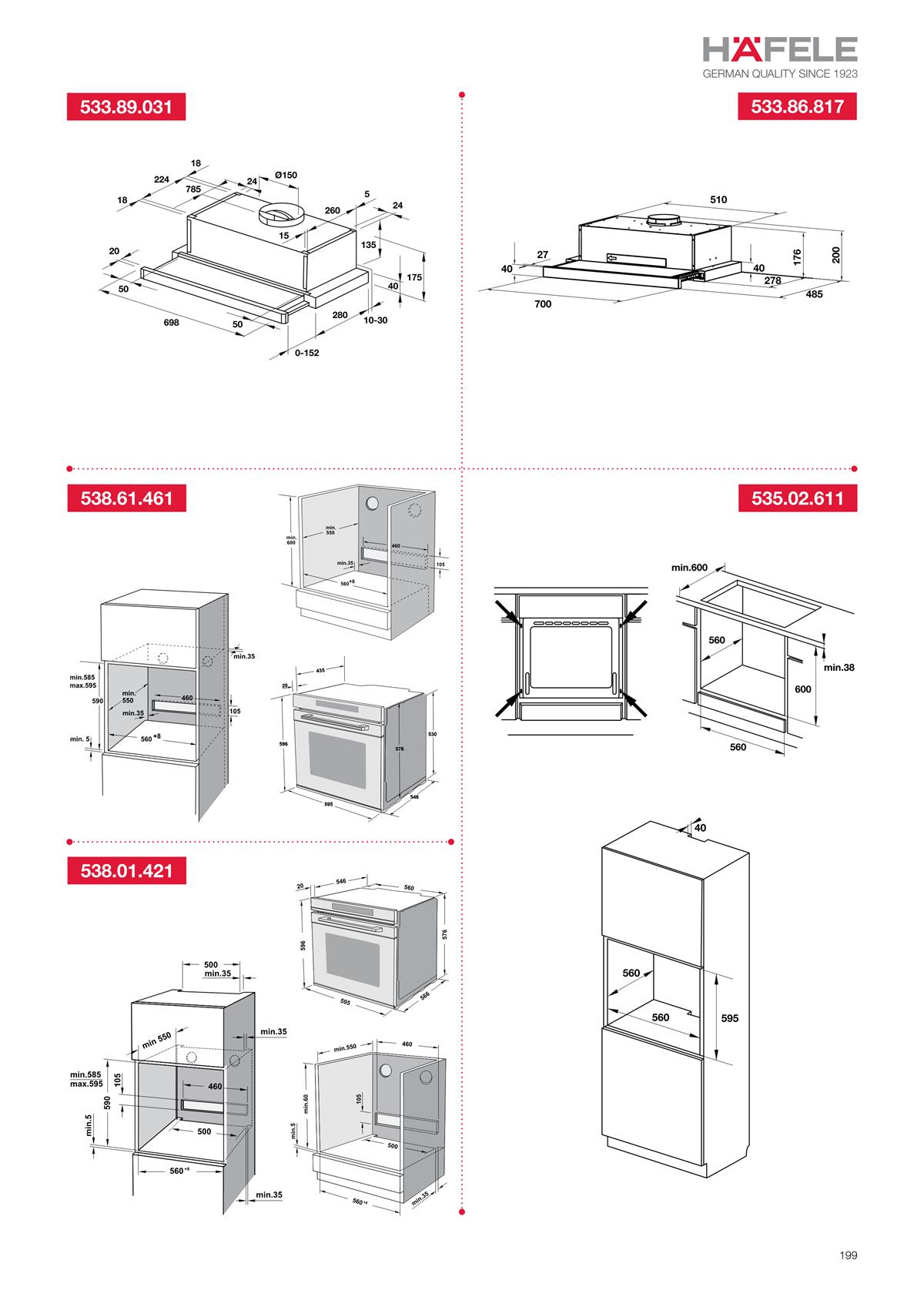 Catalogue Hafele Home Appliances 223 Catalogue Hafele Home Appliances