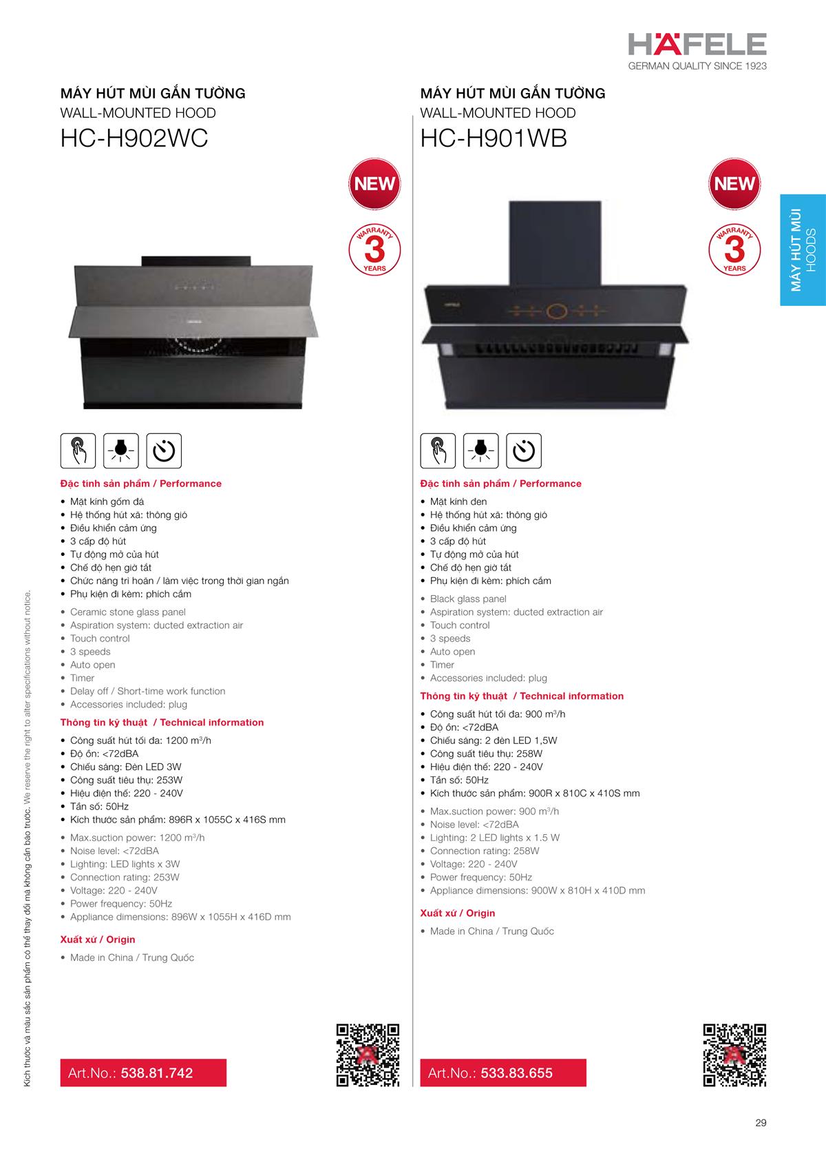 Catalogue Hafele Home Appliances 53 Catalogue Hafele Home Appliances