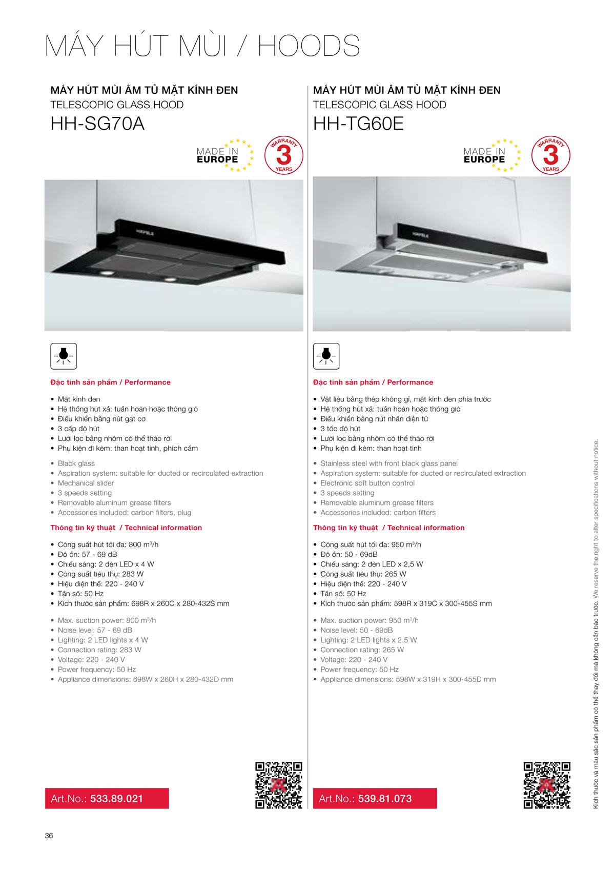 Catalogue Hafele Home Appliances 60 Catalogue Hafele Home Appliances