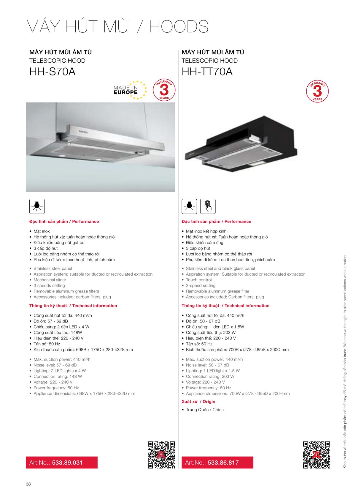 Catalogue Hafele Home Appliances 62 Catalogue Hafele Home Appliances