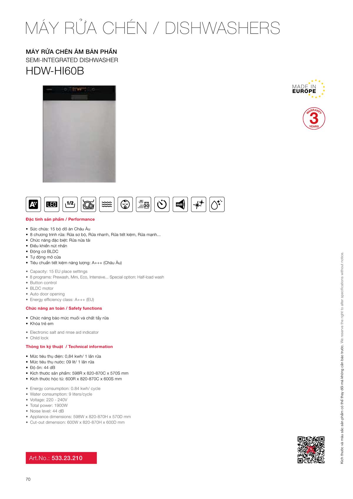 Catalogue Hafele Home Appliances 94 Catalogue Hafele Home Appliances