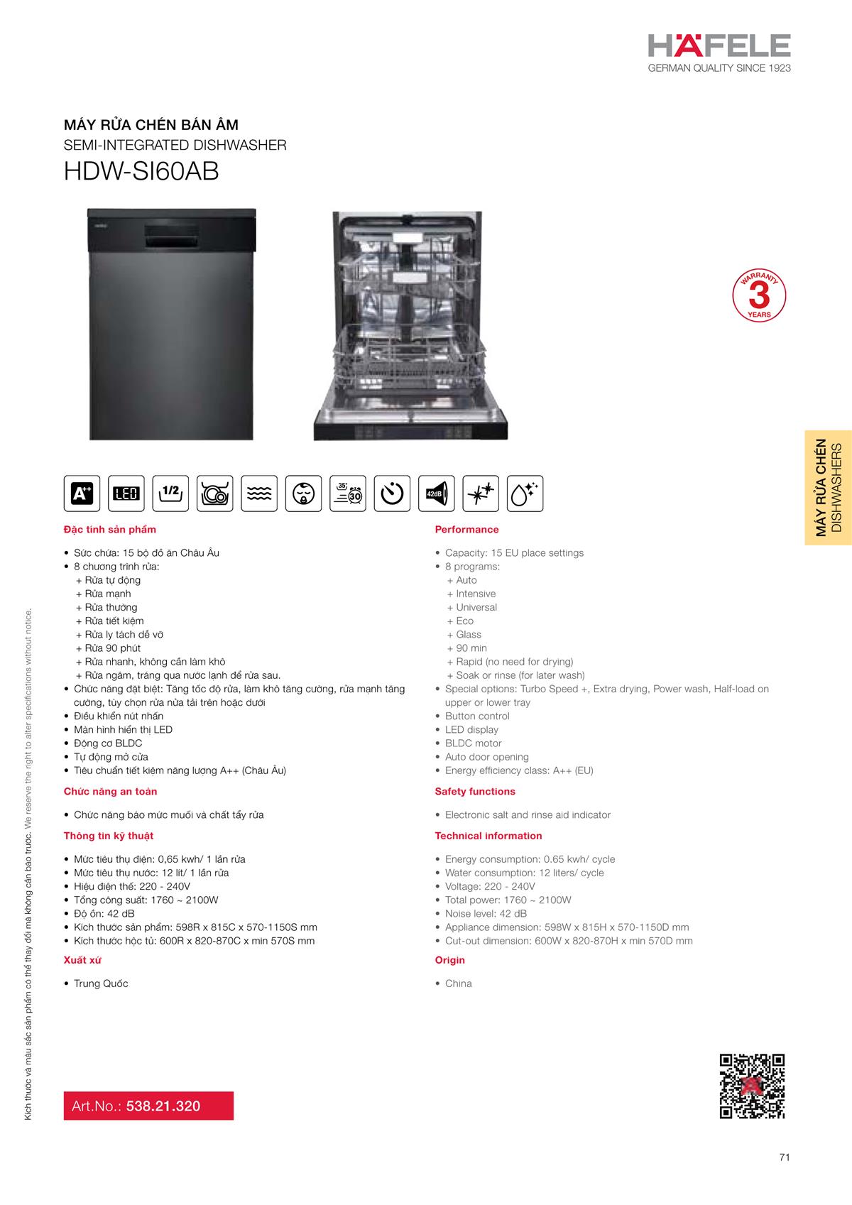 Catalogue Hafele Home Appliances 95 Catalogue Hafele Home Appliances