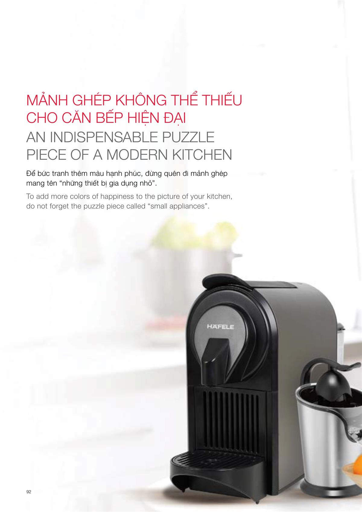 Catalogue Hafele Home Appliances 116 Catalogue Hafele Home Appliances