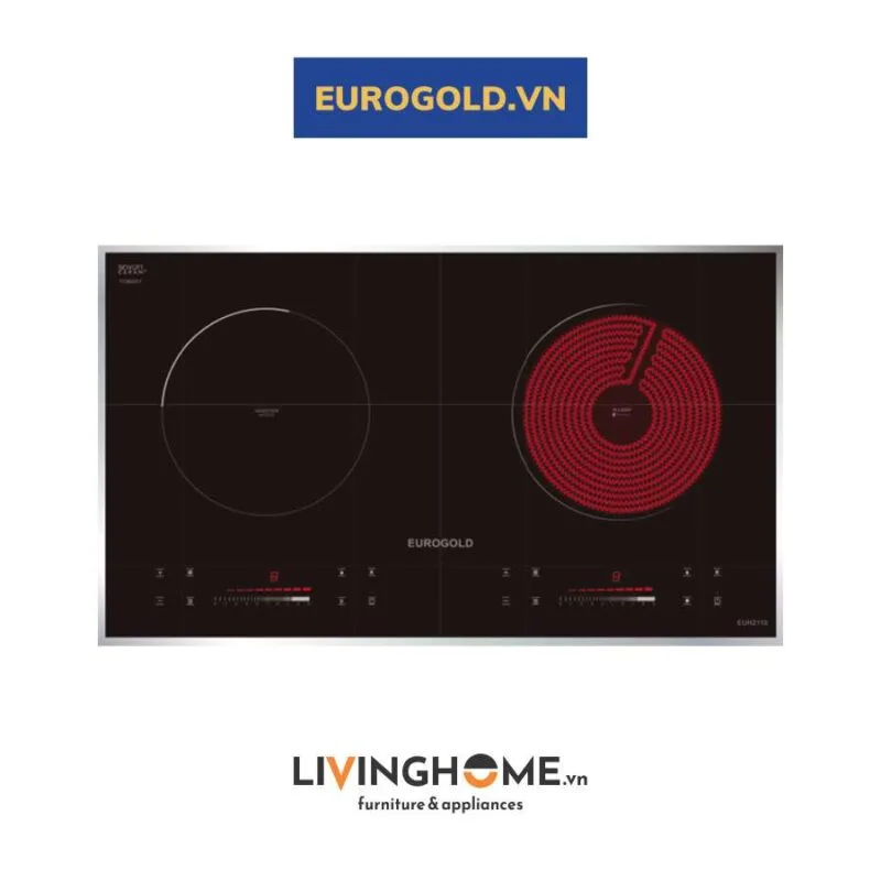 Top 5+ Bếp Điện Từ Eurogold Bán Chạy Đáng Mua 2 Bếp điện từ Eurogold EUH2110 siêu bền sang trọng