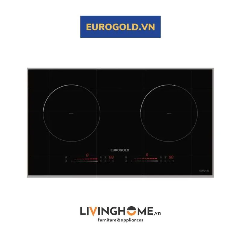 Top 5+ Bếp Điện Từ Eurogold Bán Chạy Đáng Mua 4 Bếp điện từ Eurogold EUH2120 thiết kế hiện đại