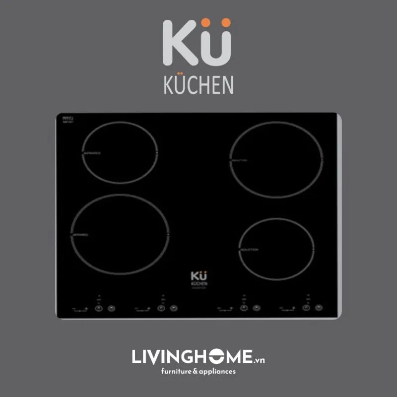 Top 7+ Bếp Điện Từ Kuchen Bán Chạy Đáng Mua 2 Bếp điện từ Kuchen KU GIF 437 4 vùng nấu