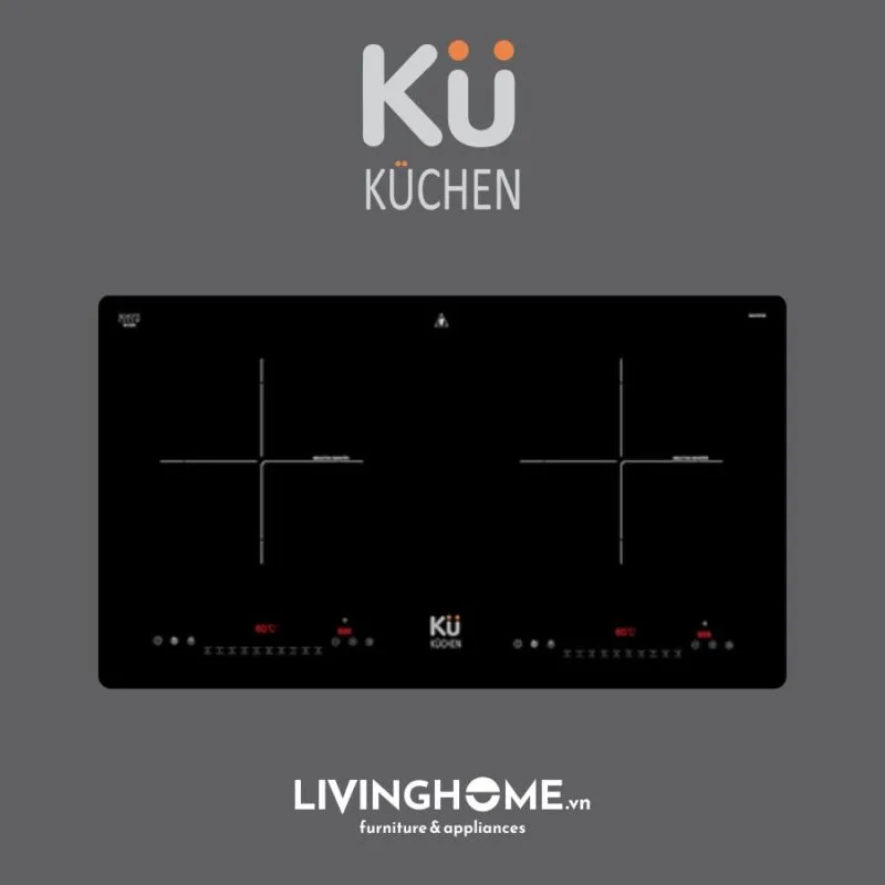Top 7+ Bếp Điện Từ Kuchen Bán Chạy Đáng Mua 7 Bếp điện từ Kuchen KU MI 205 2 vùng nấu