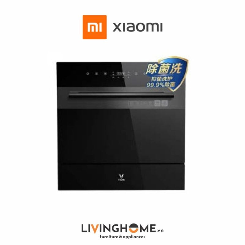 Máy rửa bát Xiaomi VDW0803 thông minh mini 8 bộ với dung tích 7 Lít 