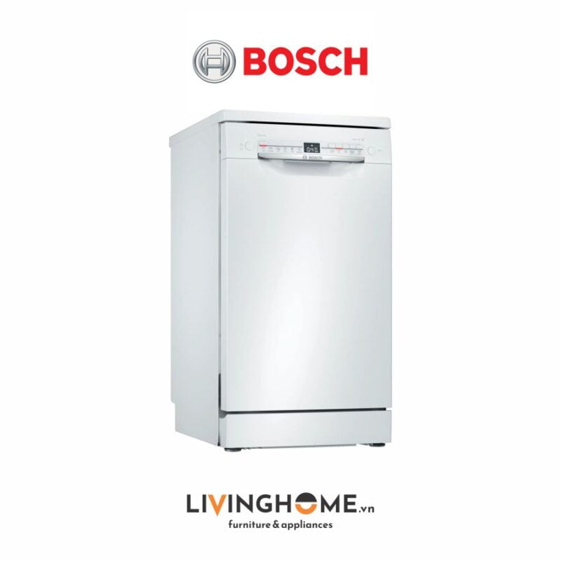 Máy rửa chén Bosch SPS2HKW57E 45cm có sức chứa 09 bộ - 8.5Lit