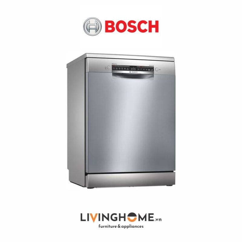 Máy rửa chén Bosch SMS4HCI48E 60cm với công nghệ Home Connect điều khiển cảm ứng từ