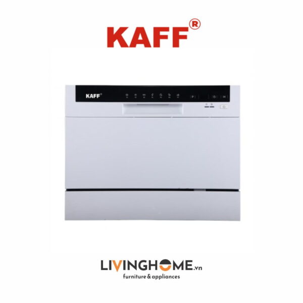 Máy rửa chén để bàn Kaff KF-W8001EU 6 bộ bát đĩa Châu Âu