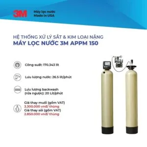 Hệ thống máy khử sắt 3M APPM150 nhập khẩu Mỹ